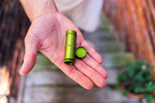 Load image into Gallery viewer, BOMBER CASE - Waterproof Hard Case Pax 2 or 3, Holds Accessories comes with Material Bottle and Rubber End Caps. Smell Proof