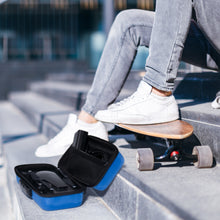 Load image into Gallery viewer, BOMBER CASE - Combination Lock Box - Smell Proof Stash Case - Customizable Padded Interior - Flexible Construction and Odor Proof Locking Zipper - Safe Container - 9.5" x 4" x 3.5" - 5 Colors