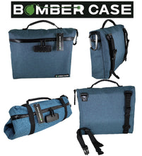 Load image into Gallery viewer, BOMBER CASE - Extra Large Premium Locking Smell Proof Bag, Adjustable Straps, Odor Proof, Carbon Lined, Lockable Pouch or Storage Case, 4 Colors
